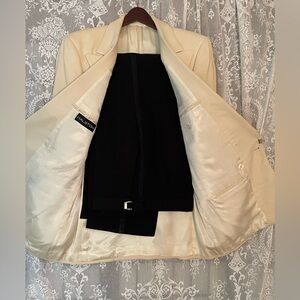 Vintage 1970’s Tuxedo Pants: “First Nighters”, Size 34